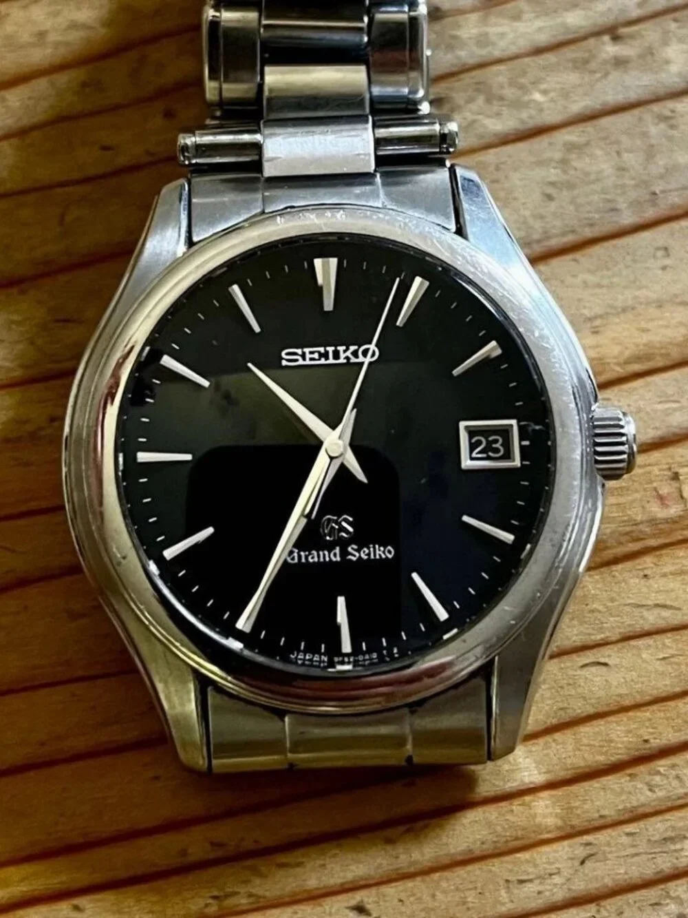 SEIKO Grand Seiko SBGX063/9F62-0AB0 Date Silver Dial Quartz Men's Watch_961175